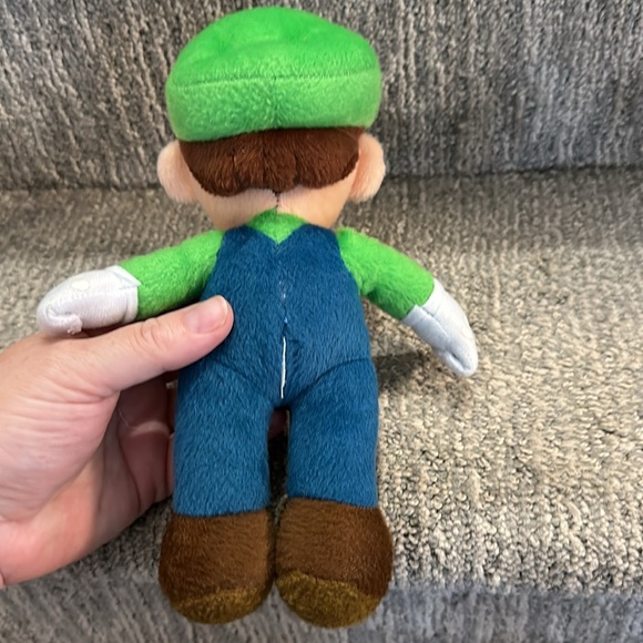 Super Mario Bros Nintendo Luigi Plush Plushie - Picture 6 of 6